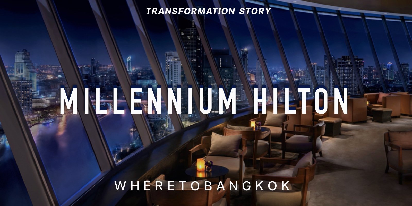 รีวิว Millennium Hilton Bangkok พักผ่อนกลางกรุงโรงแรม 5 ดาว วิวแม่น้ำเจ้าพระยา